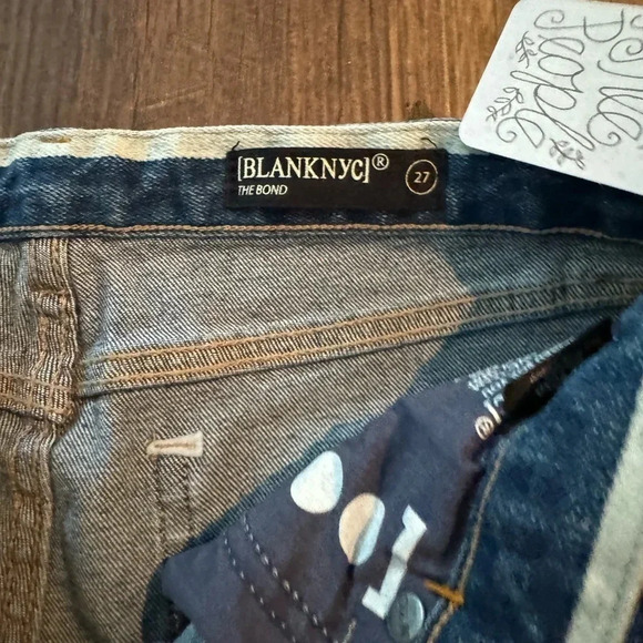 NWT BlankNYC Straight Ankle Jeans 27 - Picture 3 of 9